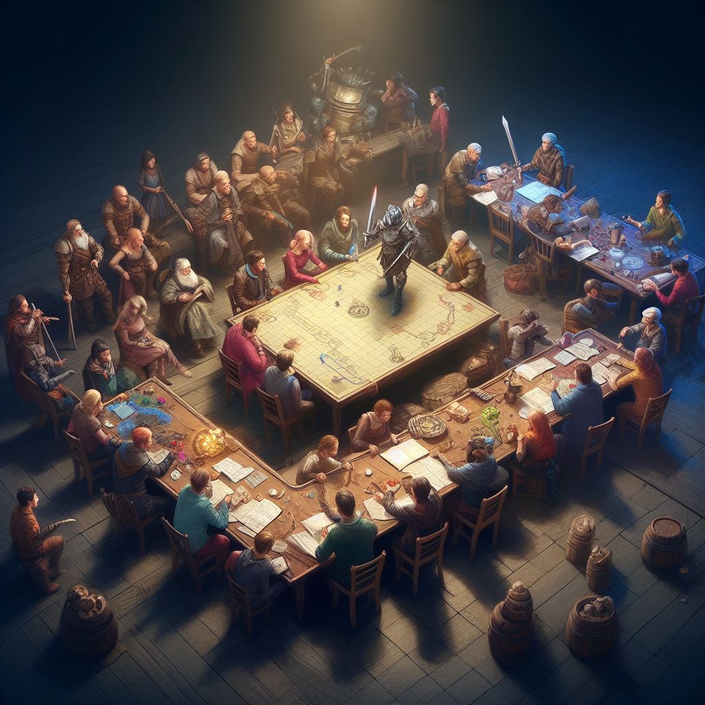 camaraderie, strategy, and storytelling in D&D, highlighting the various group dynamics available to players
