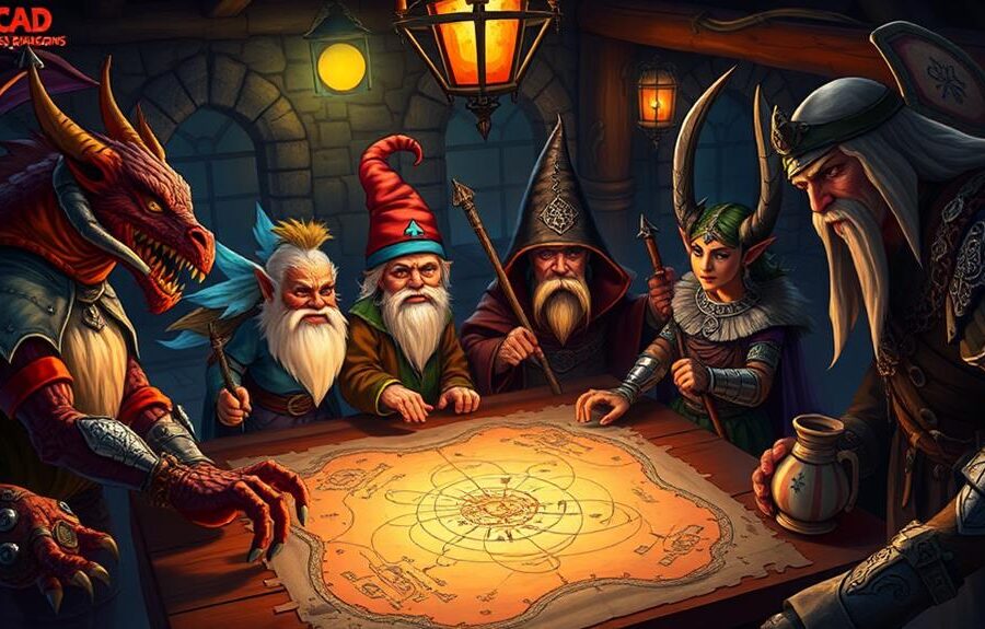 diverse dungeons and dragons archetypes